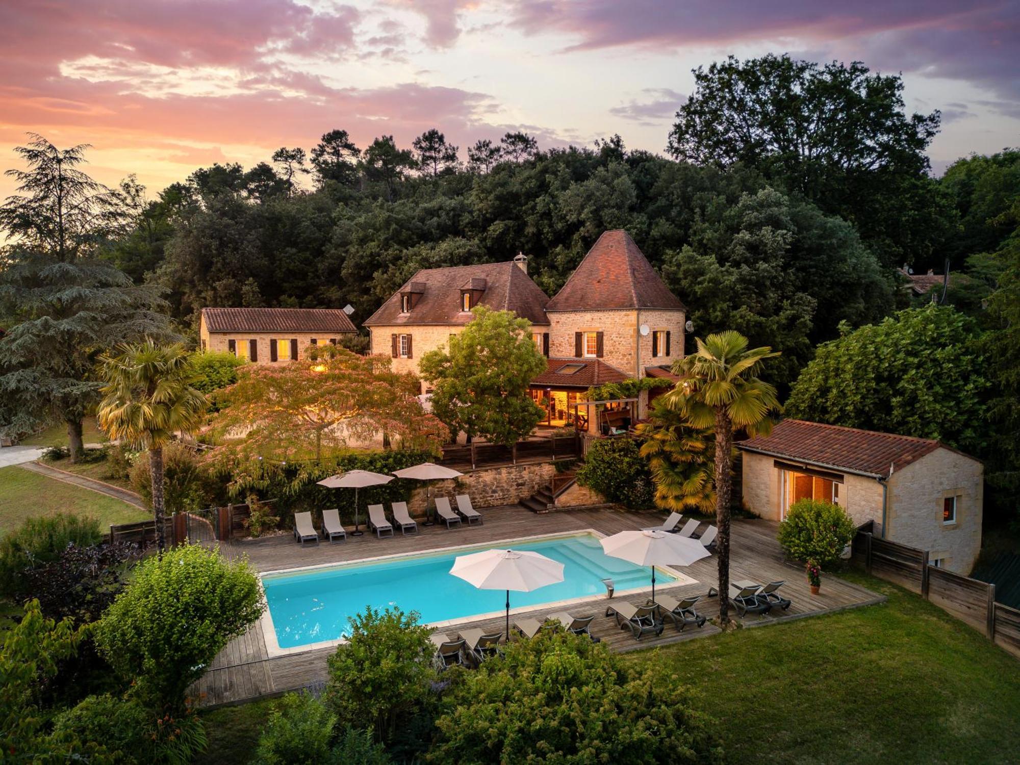 Domaine De Campagnac - Spa & Sauna Carsac-Aillac Ngoại thất bức ảnh