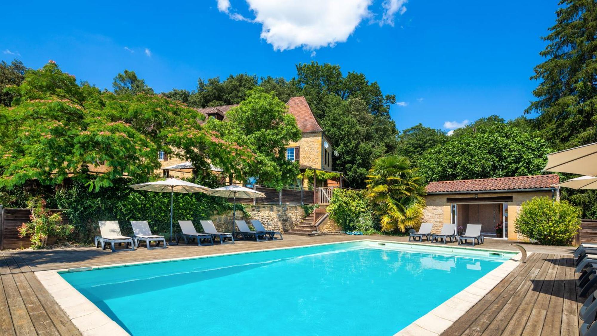 Domaine De Campagnac - Spa & Sauna Carsac-Aillac Ngoại thất bức ảnh